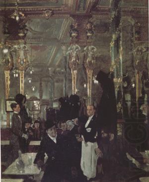 Sir William Orpen The Cafe Royal in London (nn03) china oil painting image